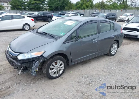 2013 Honda Insight Ex из США, поврежденный, VIN JHMZE2H70DS005004